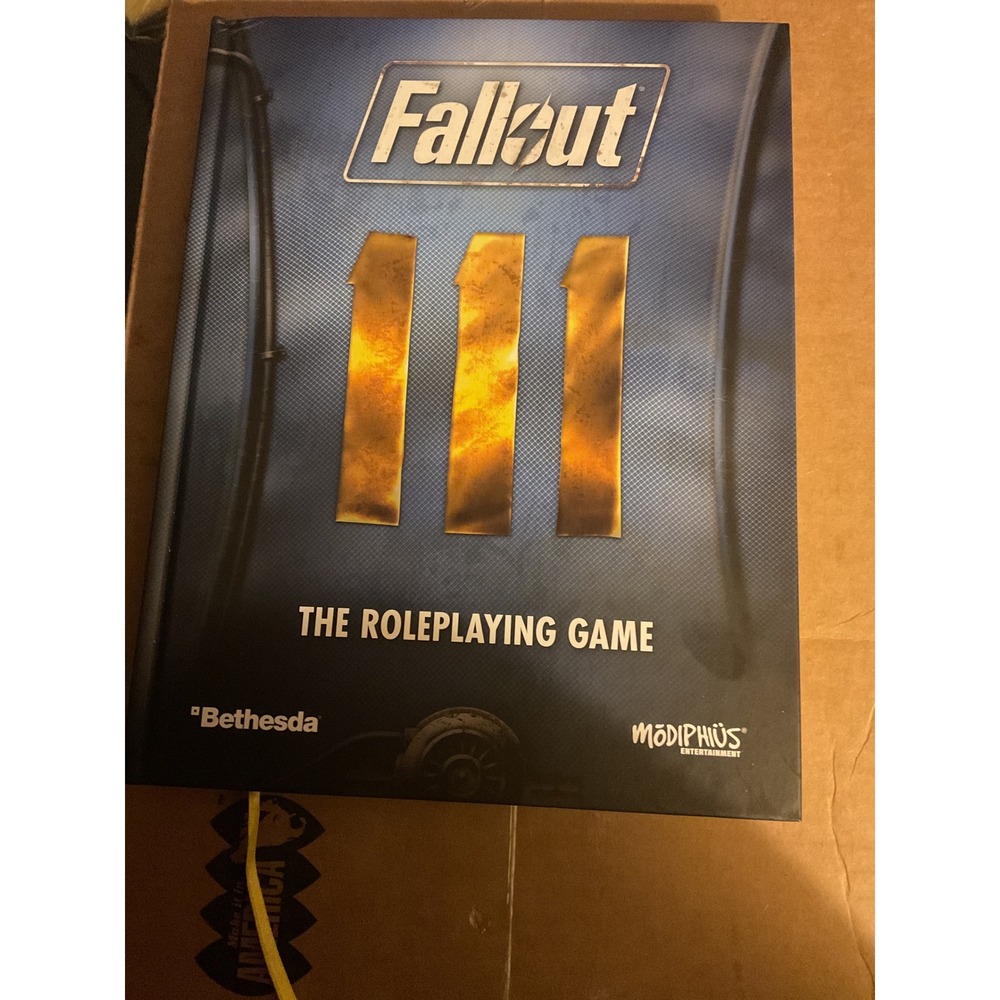 Fallout The Roleplaying Game Core Rulebook Hardcover Modiphius 2d20 System